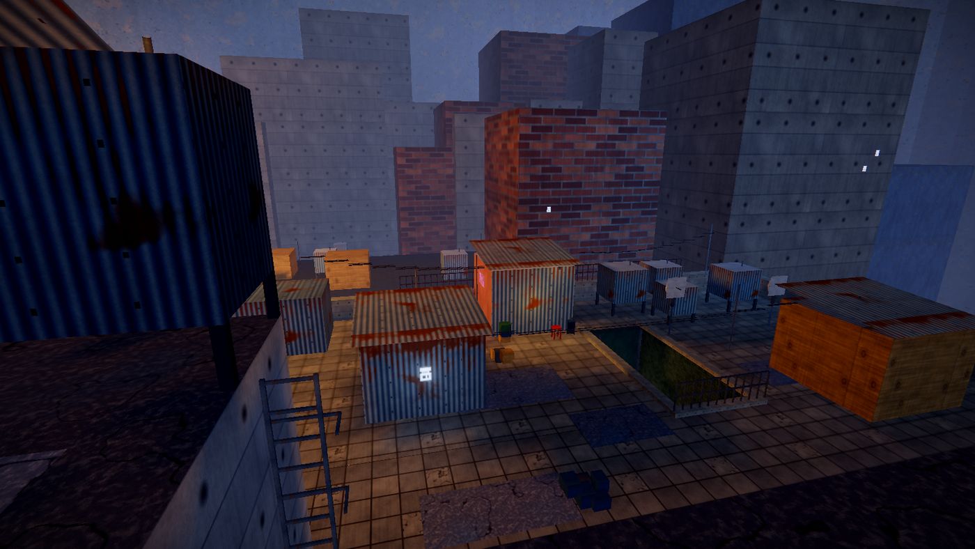 THE ONLY SKY — Above the twelfth floor the building stops pretending and becomes a village.