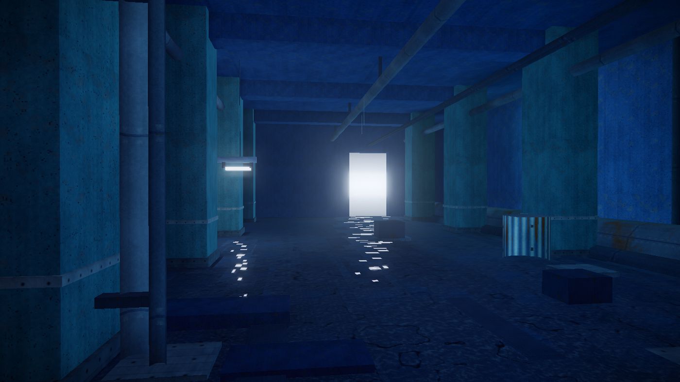 THE SUMP — Knee deep, and the only light is coming from something that should not be on.